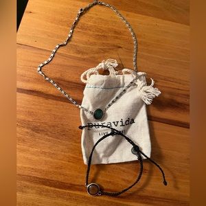 Bracelet and necklace